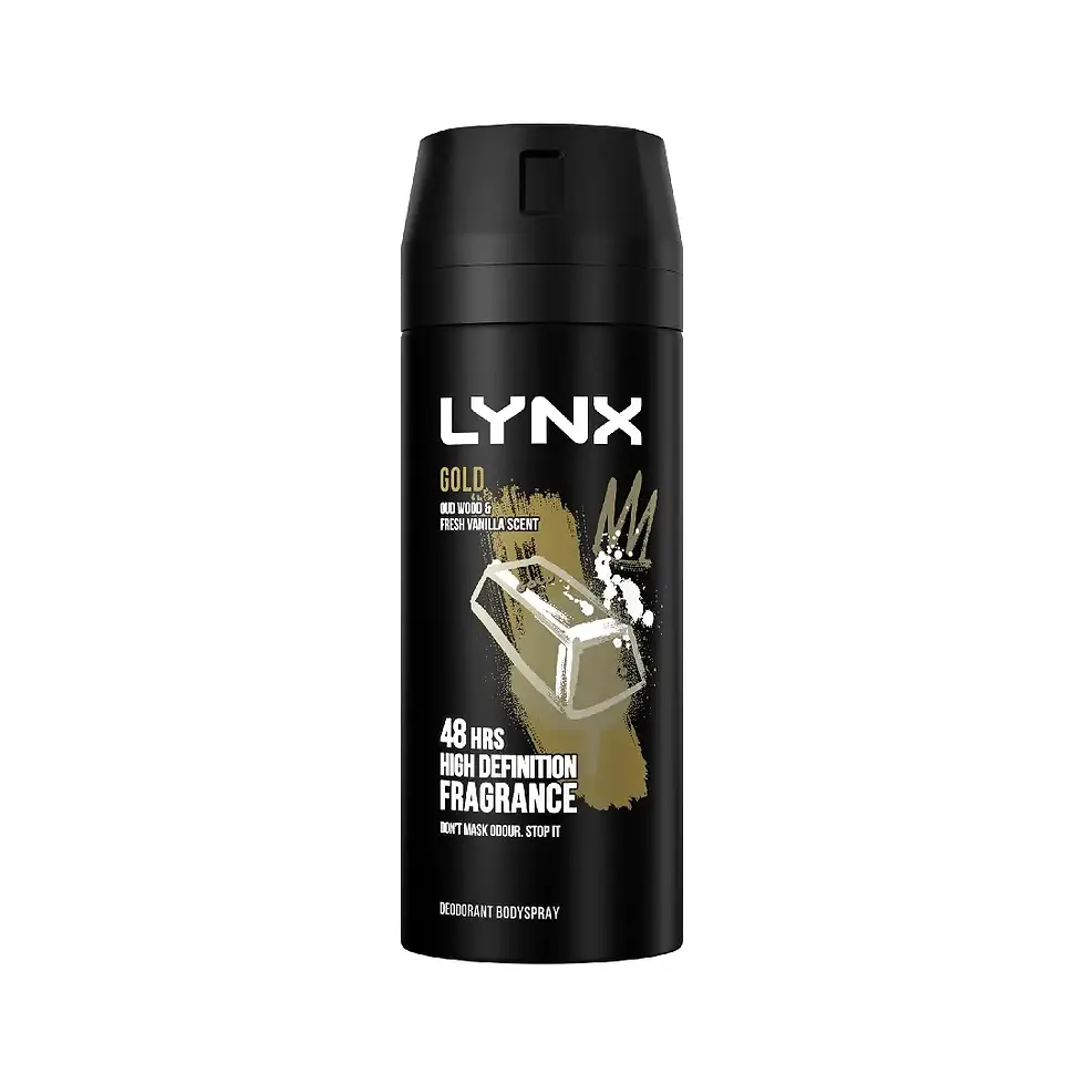 Thumbnail: Lynx Gold Body Spray & Body Wash Men Gift Set