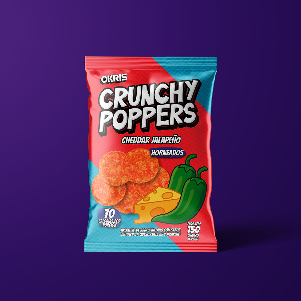 Miniatura: Crunchy Poppers Cheddar Jalapeño