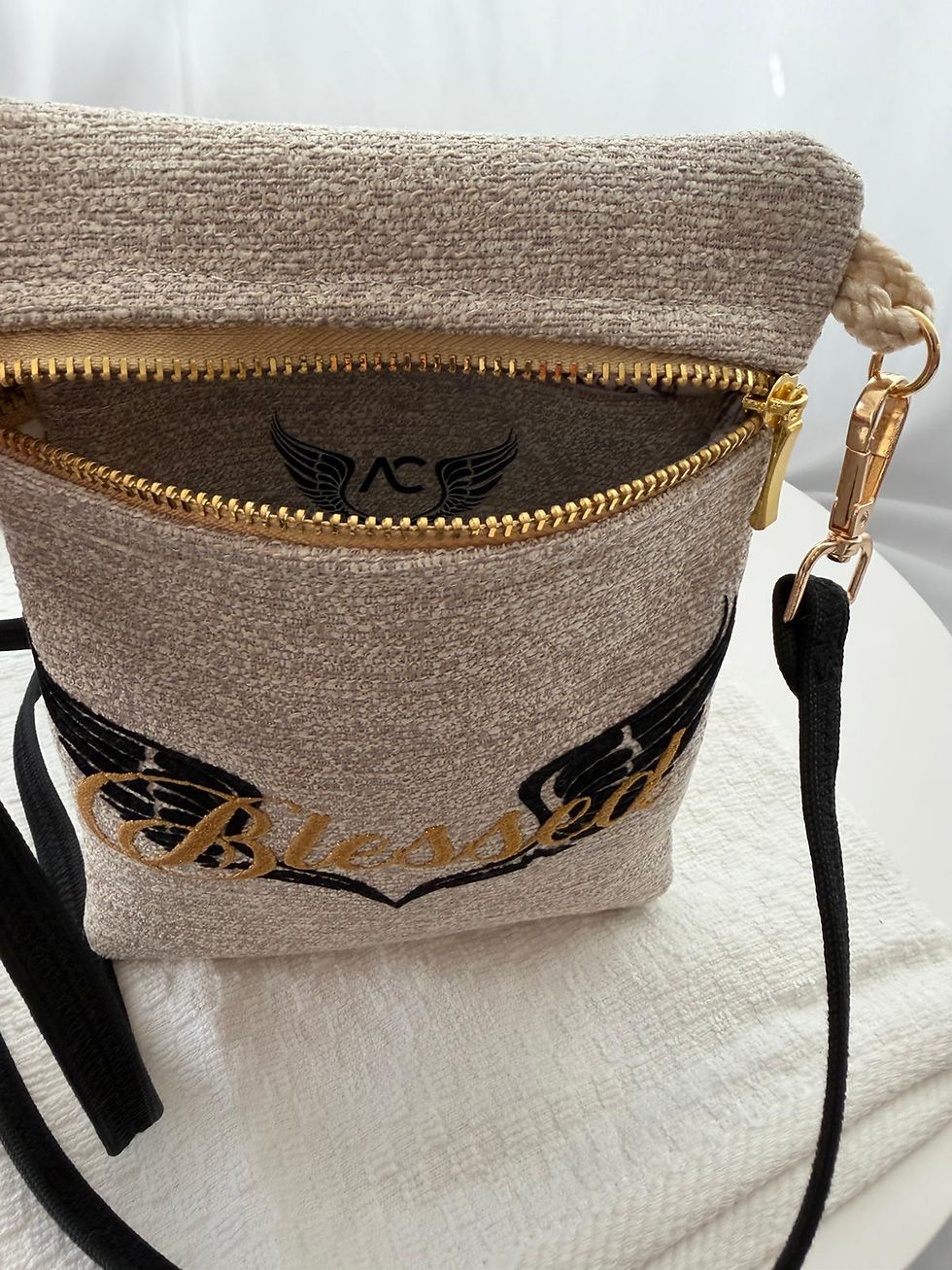 Thumbnail: MINI BLESSED CROSSBODY BAG