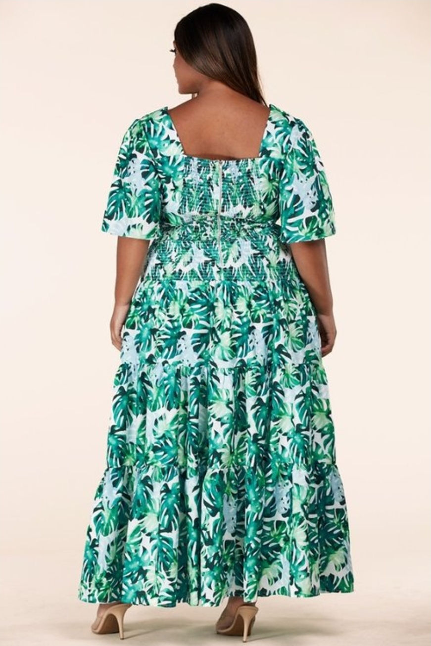 Thumbnail: Tropical Leaf Maxi