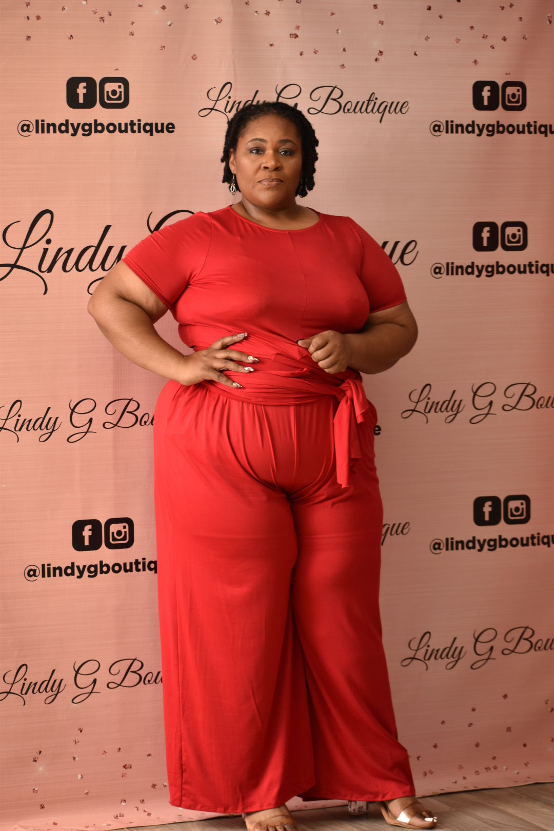 Loyal Pant Set Red