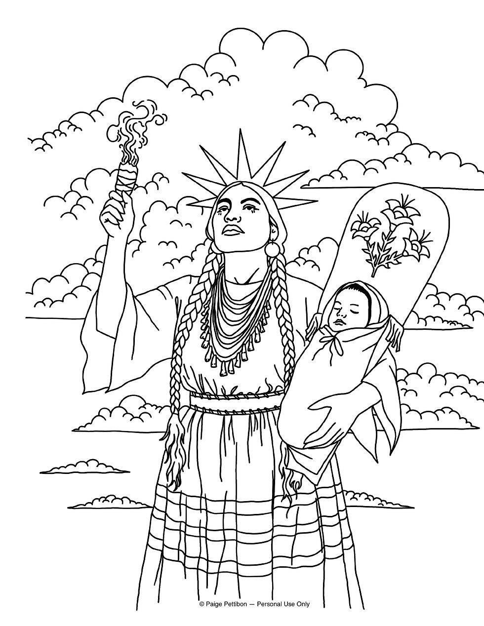 Thumbnail: Originals Coloring Book VOL. 1