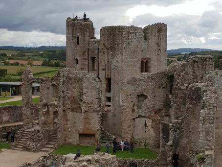 Raglan castle -Monmouthshire