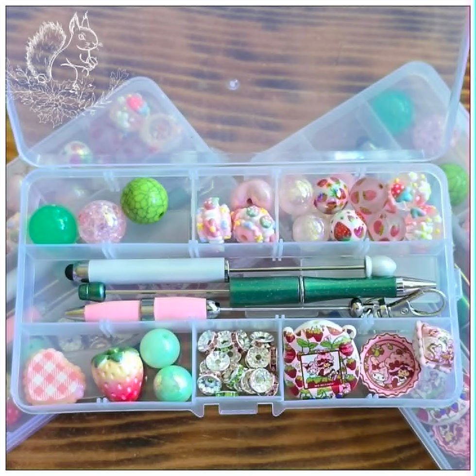 Thumbnail: Beaded Pen Kit - Saturday Morning Cartoons