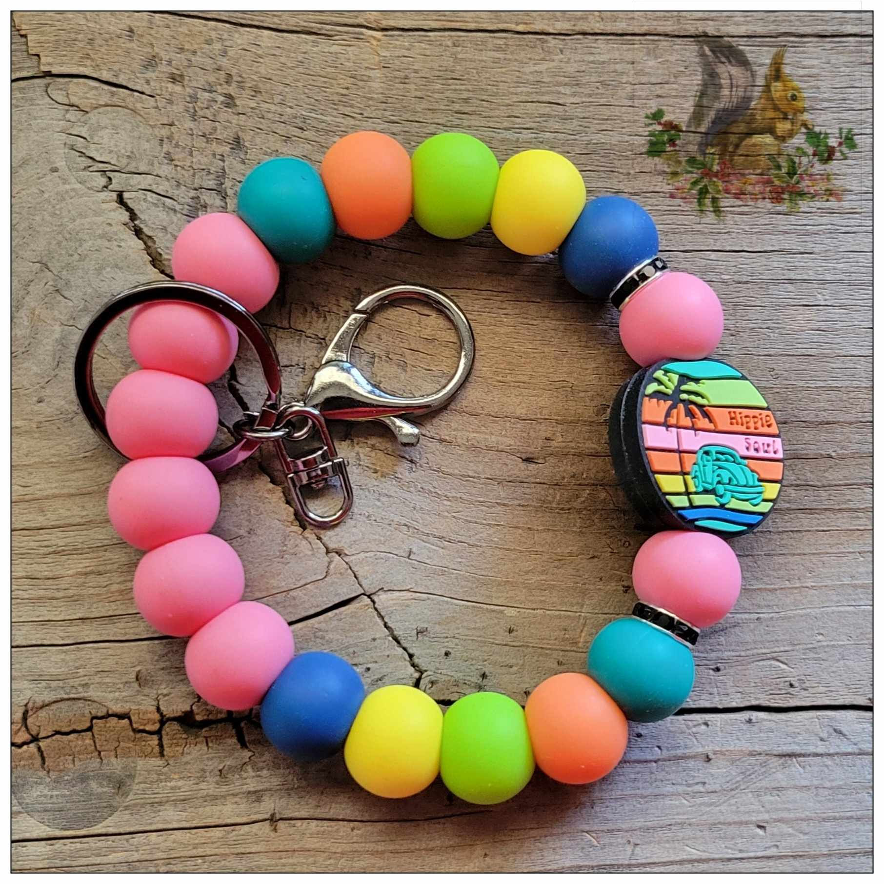 Hippie Soul - Silicone Wristlet