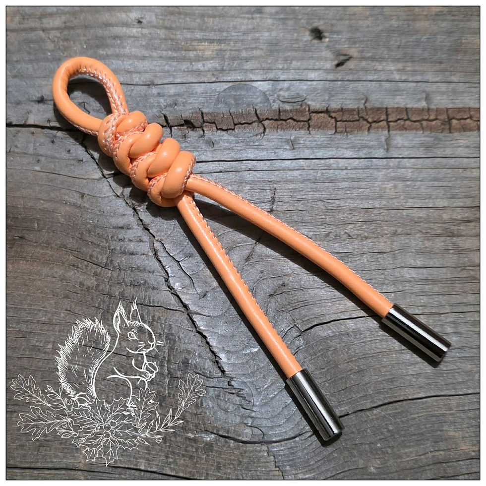 Thumbnail: Leather Ribbon Build Your Own Bling - Bag Charm