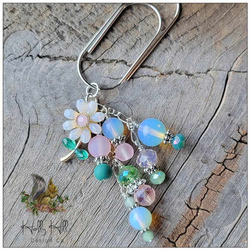 Penny Foggo - Puffy Daisy and Pearl on A Paperclip Chain