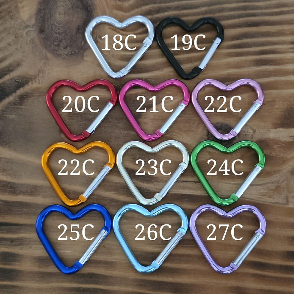 Thumbnail: Carabiner Build Your Own Bling - Bag Charm