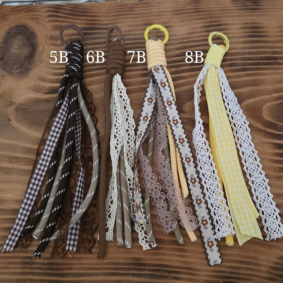 Thumbnail: Ribbon Build Your Own Bling - Bag Charm
