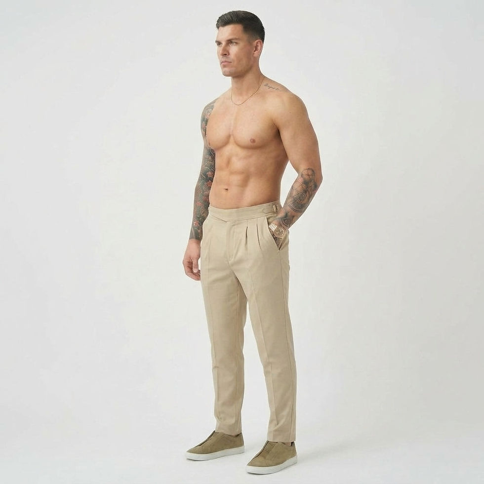 Thumbnail: Lockhart Trousers - Cream