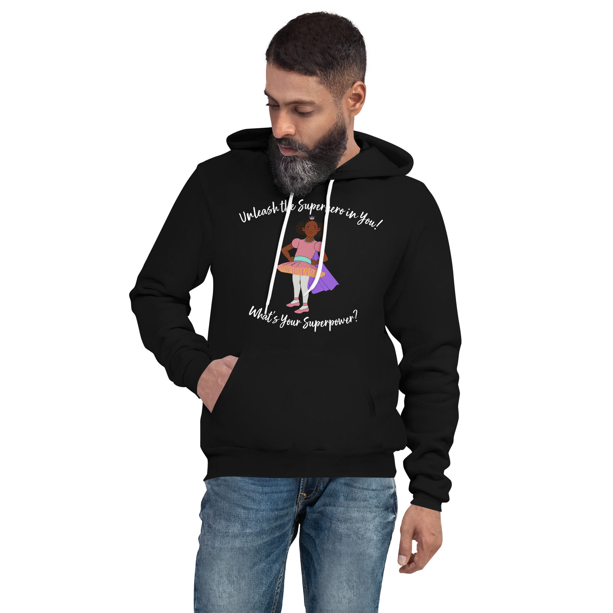 Unleash the Superhero in You! Adult Unisex hoodie - Stasya 