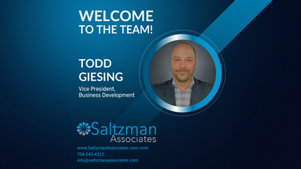Saltzman Associates Welcomes Todd Giesing to the Team
