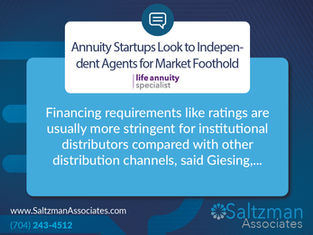 Annuity Startups Look to Independent Agents for Market Foothold