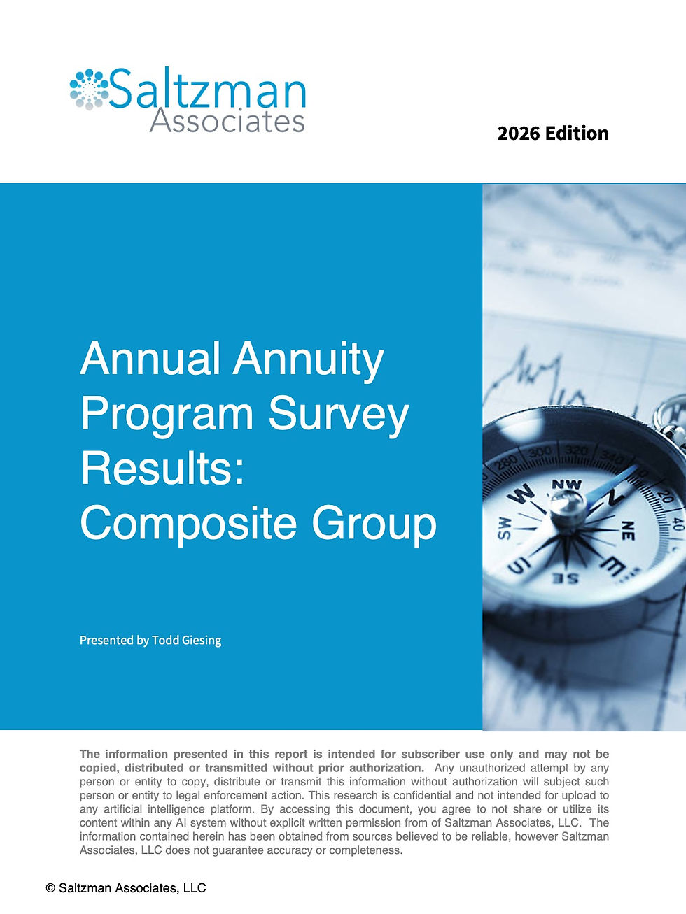 Saltzman Associates Releases 2026 Annual Annuity Program Survey: Inside the Playbook for Institutional Annuity Distribution