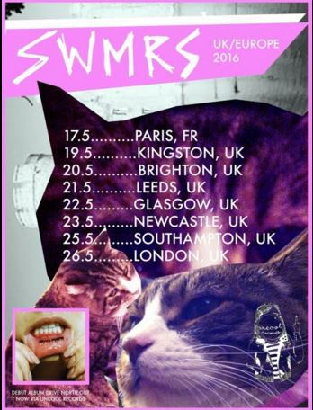SWMRS announce May UK tour!