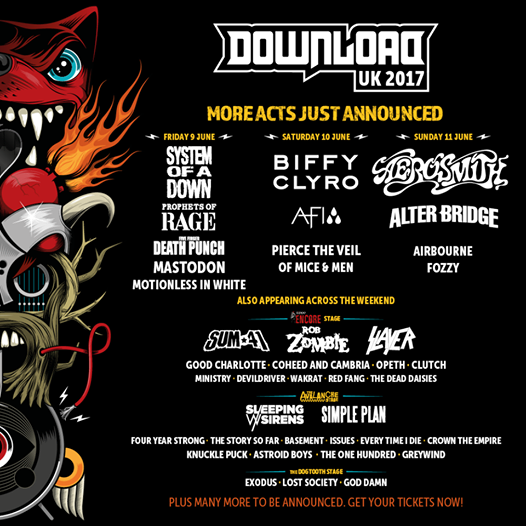 Download Festival just announced EVEN MORE bands!