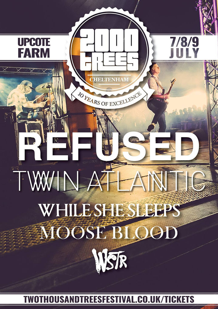 2000 Trees Festival 2016 first announcement.