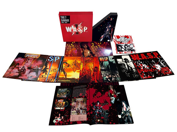 W.A.S.P - The 7 Savage: 1984-1992 – 2ND EDITION Announcement