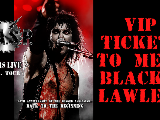 W.A.S.P. Announces VIP Meet and Greet Packages for the Upcoming U.S. Leg of the 40 Years Live World