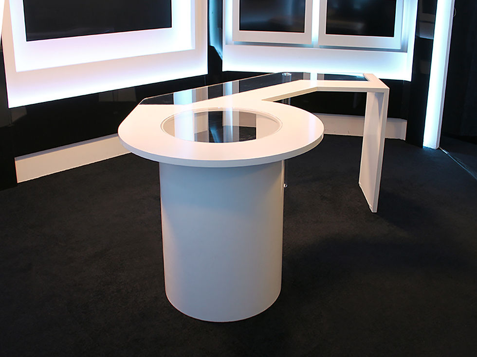 PLATEAU DE TÉLÉVISION - Création, Conception et Réalisation - Décoration et Accessoirisation