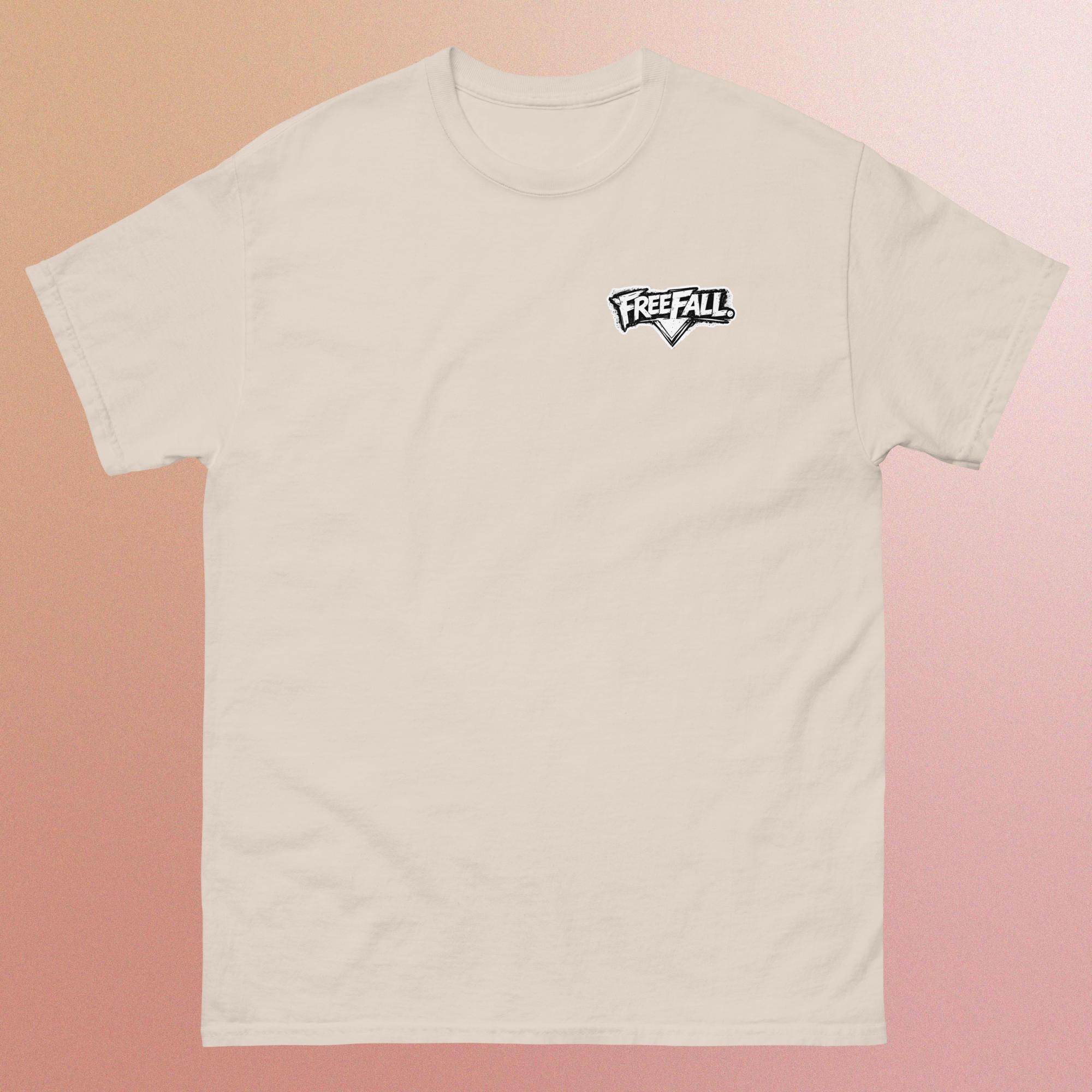 FreeFall. Logo Unisex T Shirt (Natural)