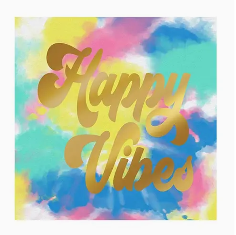 Happy Vibes Napkins