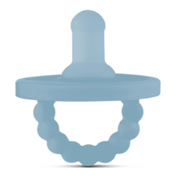Oxford Clear- Cutie PAT Round (0-6m) Pacifier + Teether