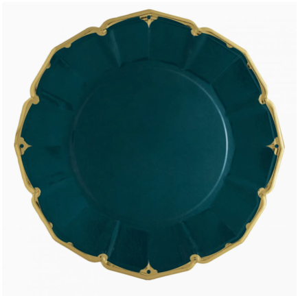 Emerald Dinner Plates s/8 - EID