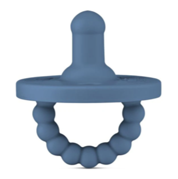 Heron - Cutie PAT Round (0-6m) Pacifier + Teether