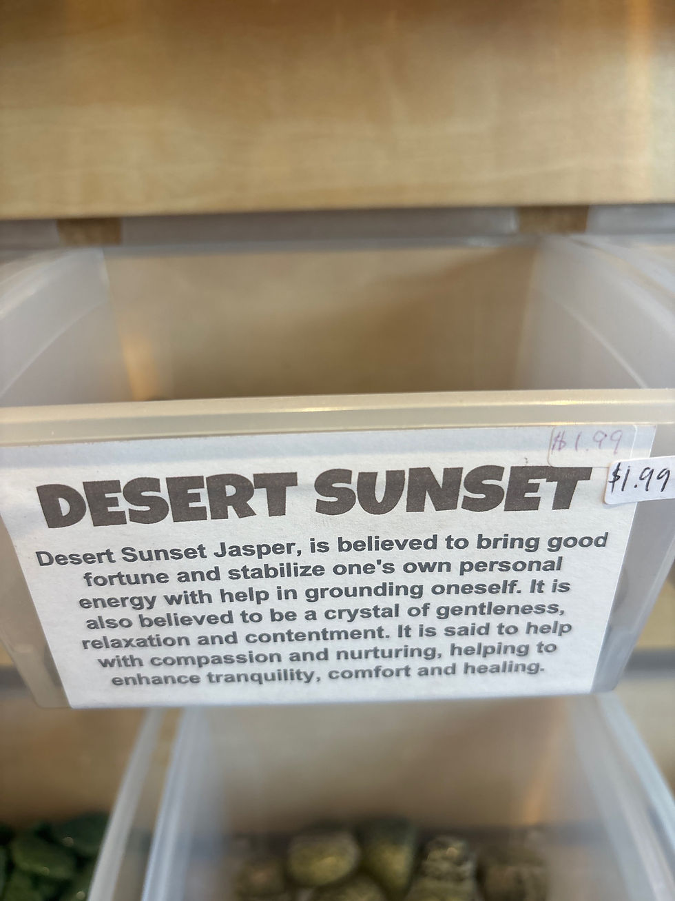 Thumbnail: Crystal: Desert Sunset tumbled