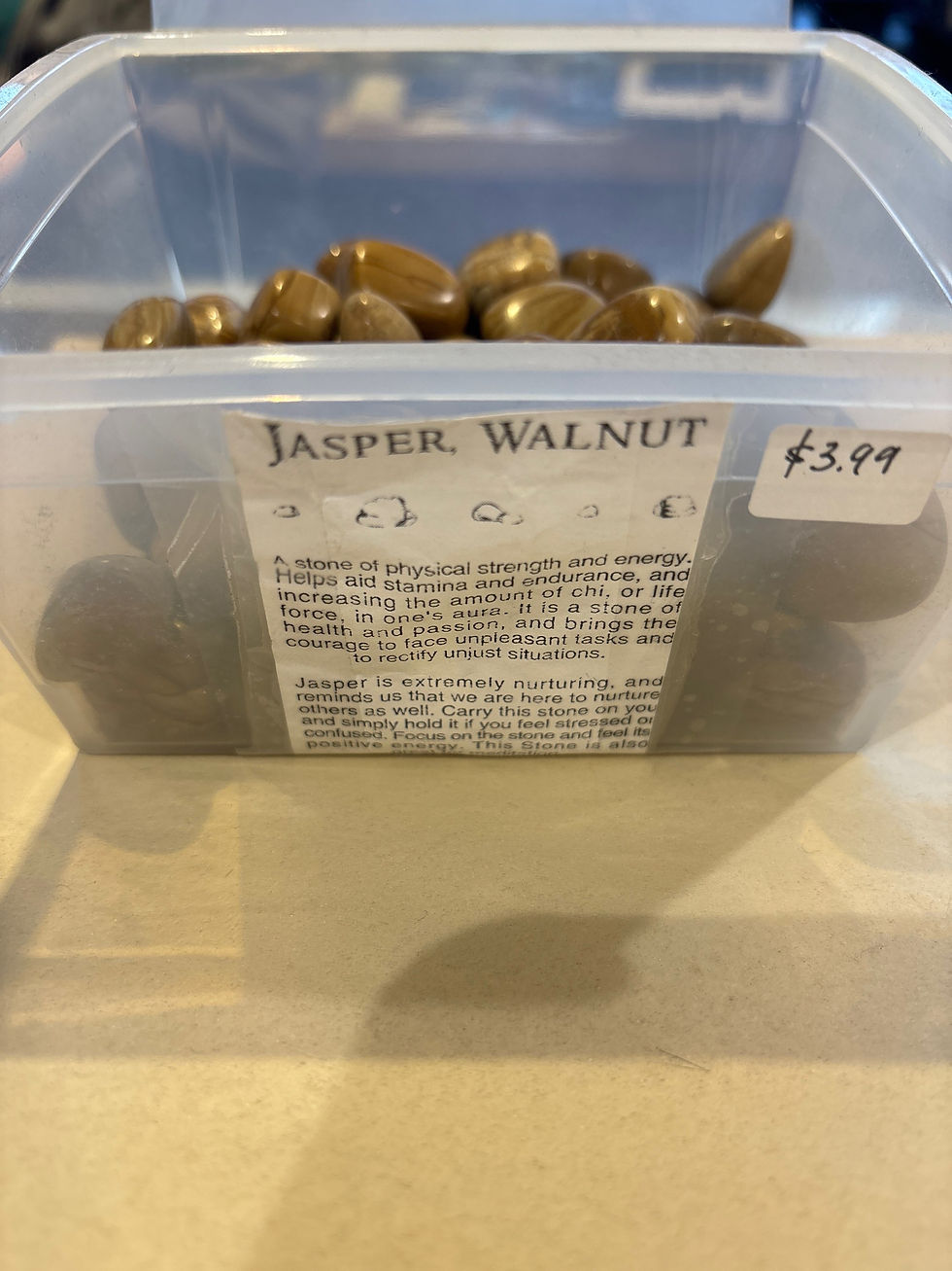 Thumbnail: Crystal: Walnut Jasper tumbled