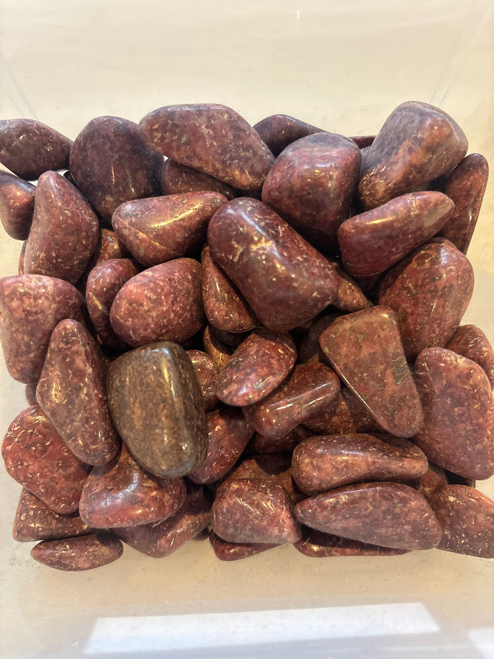 Thumbnail: Crystal: Red Wine Quartz tumbled