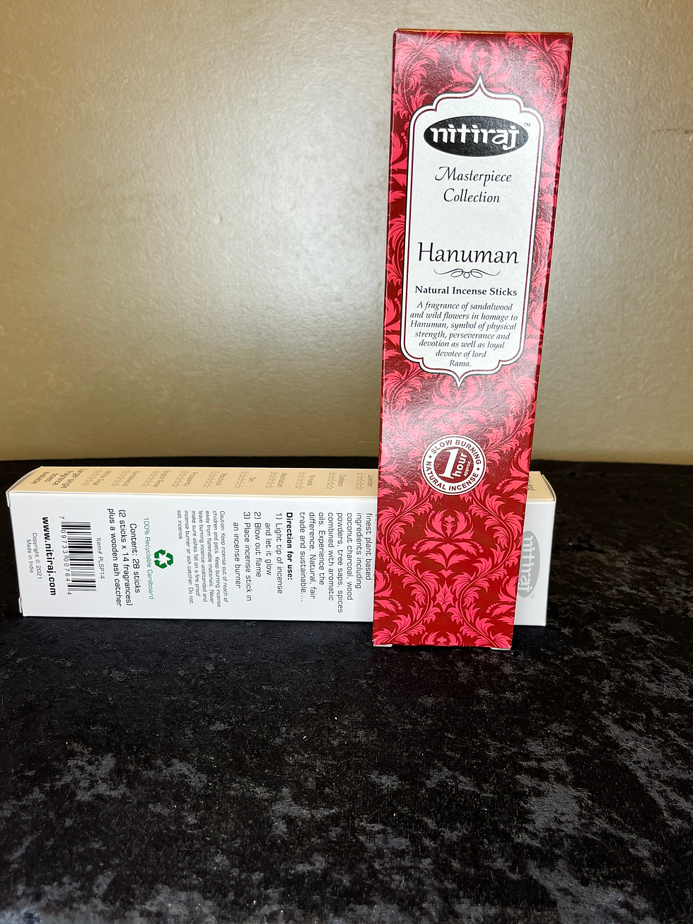 Nitiraj Masterpiece Collection Incense: Hanuman