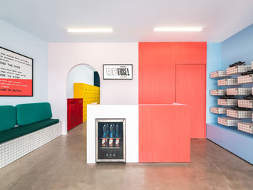 Sleek retail store interiors photography