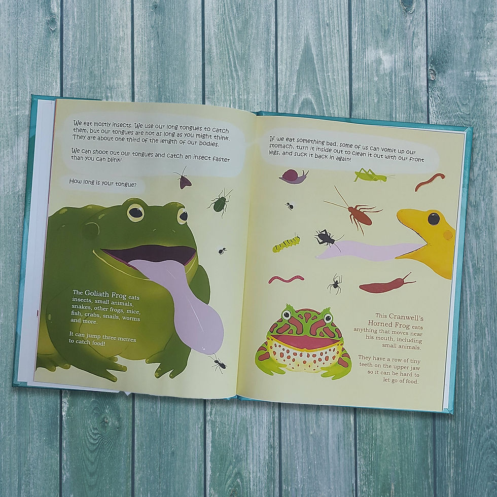 Thumbnail: Frogs: Weird and Wonderful picturebook - hardcover