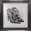 Thumbnail: Framed 'Milan Shoe' Artwork - 75 x 75cm