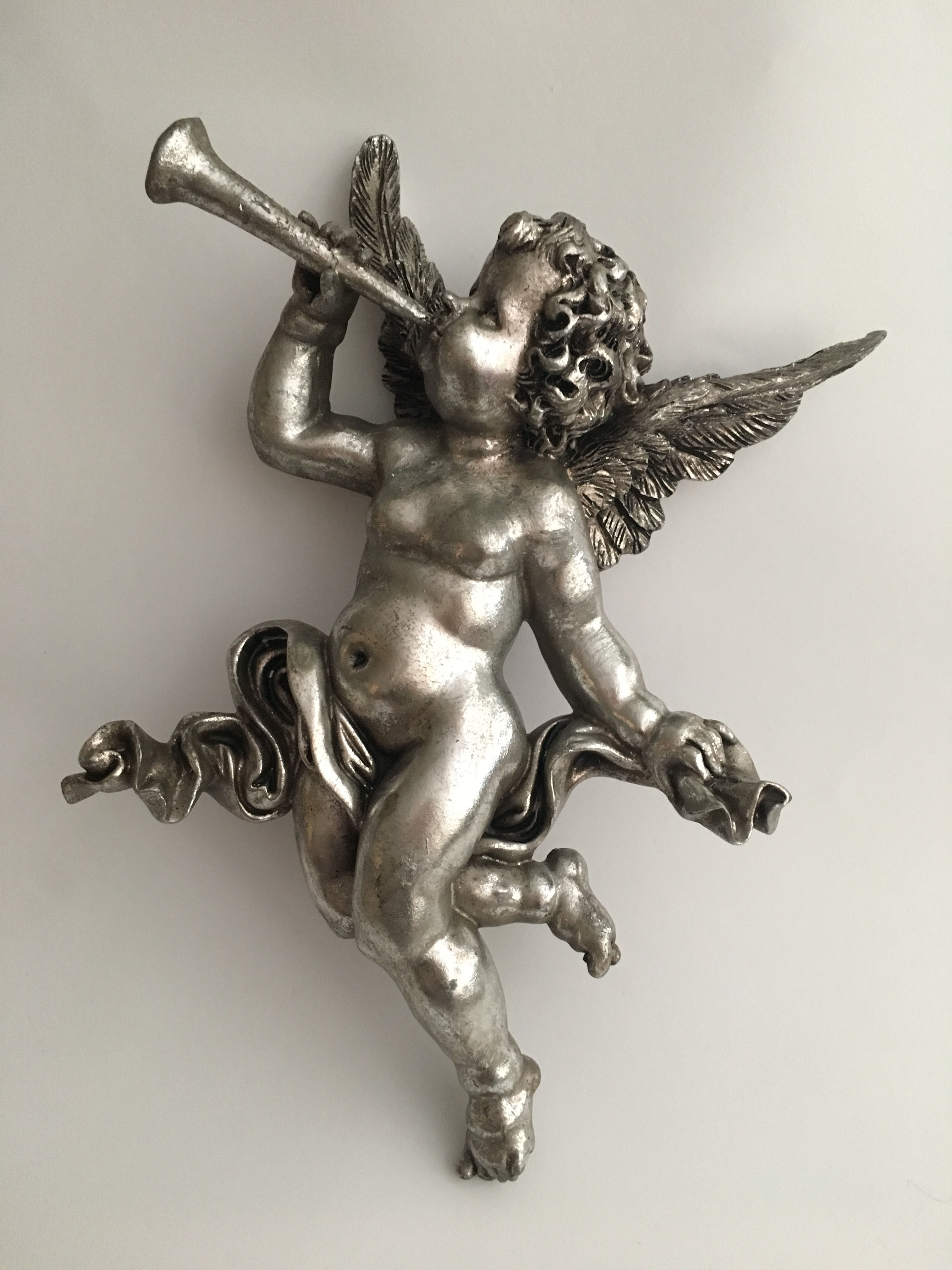 Set of 3 Musical Wall Cherubs