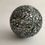 Thumbnail: Decorative Silver Crackle Ball
