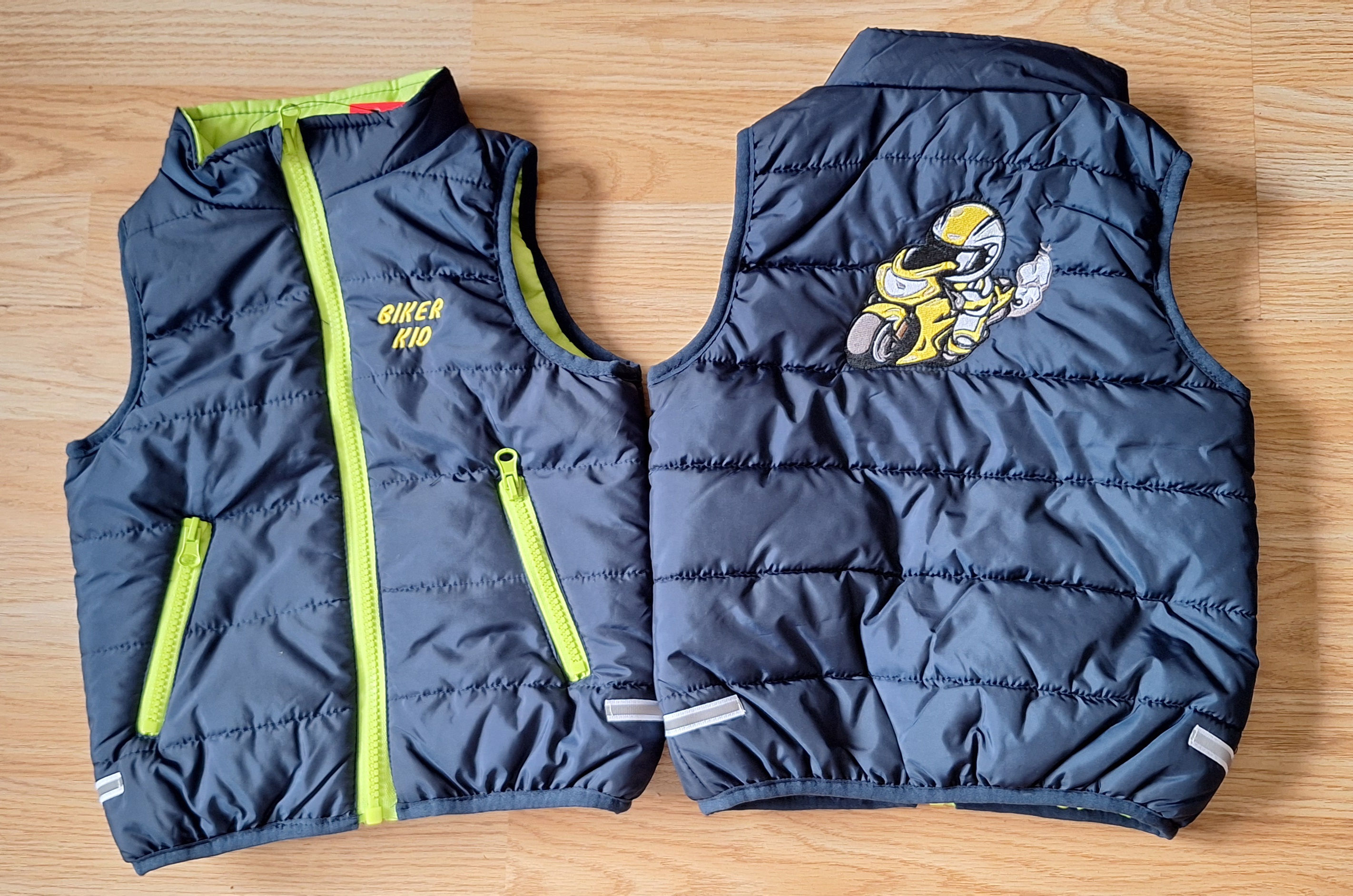Kids Motorbike Design Bodywarmer