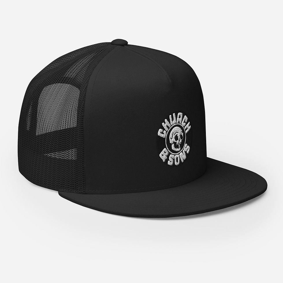 Thumbnail: Skull Runner Trucker Hat