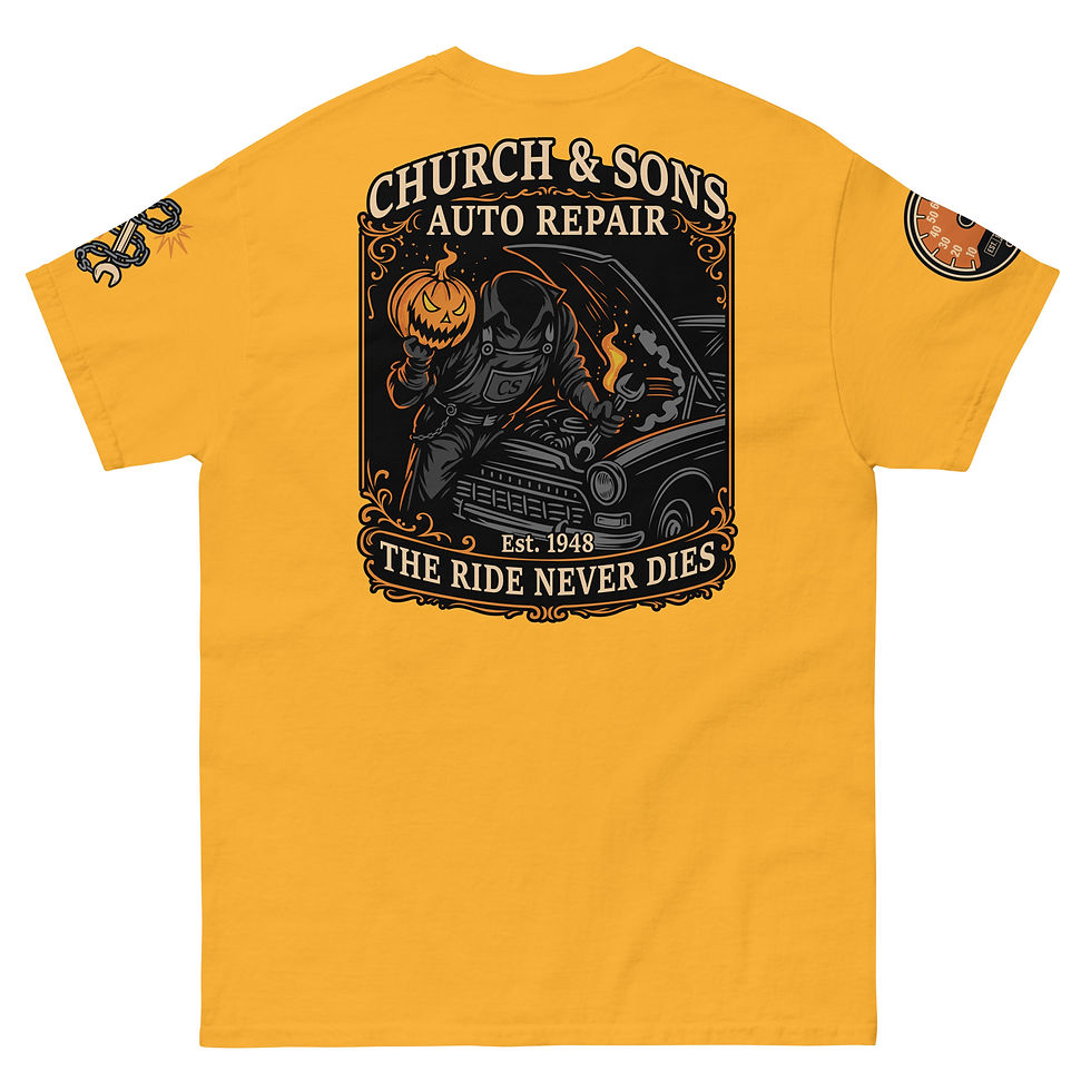 Thumbnail: Halloween Horseman T-Shirt Short Sleeve