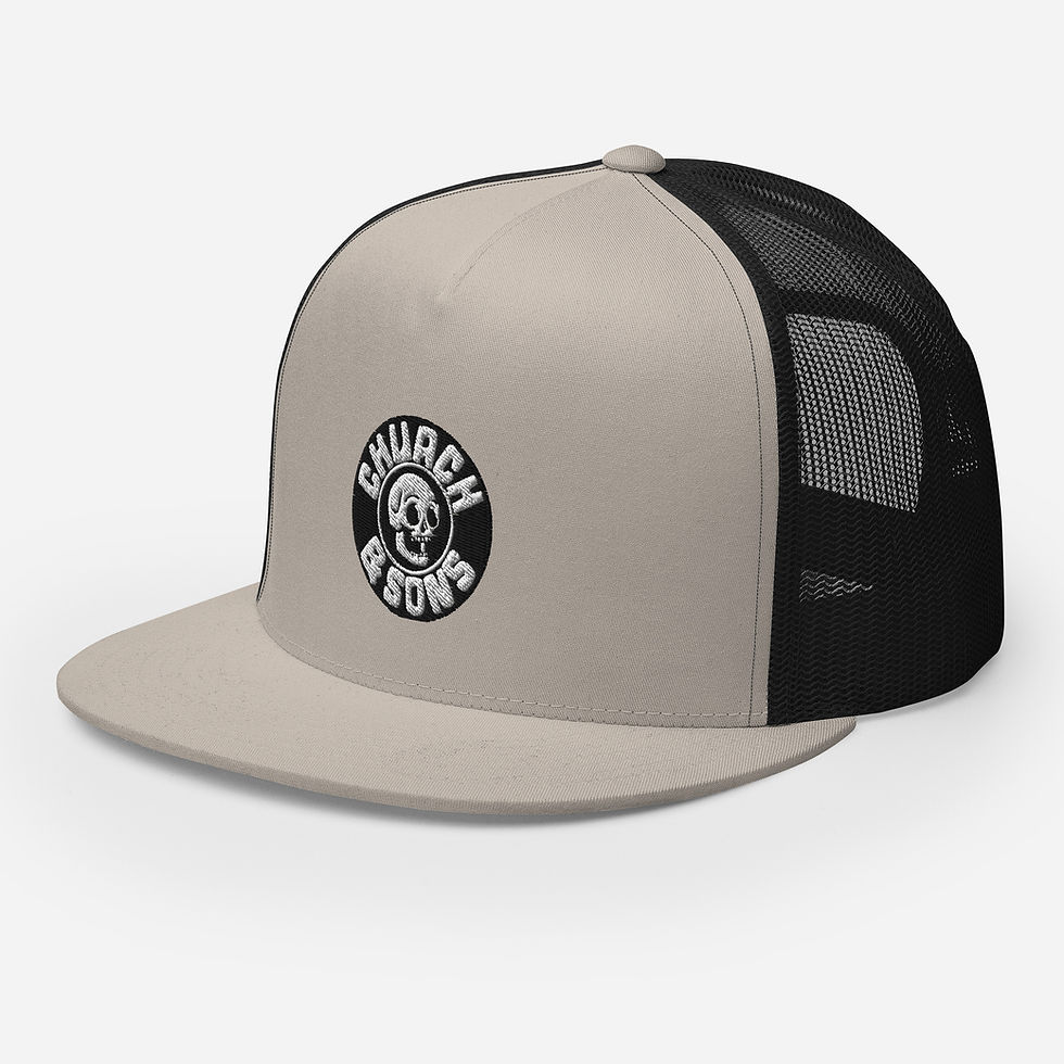 Thumbnail: Skull Runner Trucker Hat