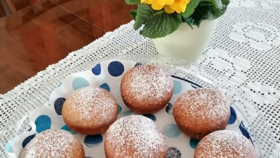 Zdravi krofi iz pečice.