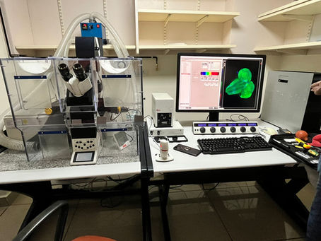 Lab inducts a Confocal microscope!