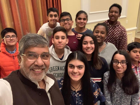 Thank You Kailash Satyarthi for Inducting Our 1st Board of Directors!