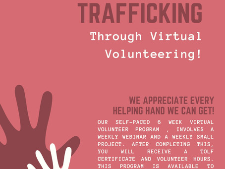 Join us for our Self-Paced 3rd Virtual Volunteer Program