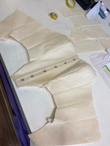 Toile corsé workshop Maya Hansen.