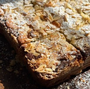 עוגת קרם שקדים ושוקולד ללא גלוטן