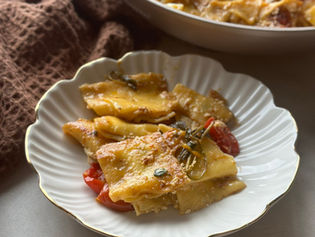 פסטה ברוטב חמאת עגבניות