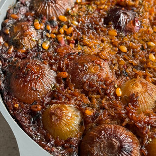 בצל ממולא בטריק